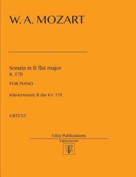 Paperback Sonata in B flat major Book