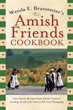 Paperback Amish Friends Cookbook Book