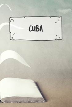 Paperback Cuba: Ruled Travel Diary Notebook or Journey Journal - Lined Trip Pocketbook for Men and Women with Lines Book