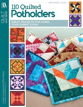 Paperback 110 Quilted Potholders Book