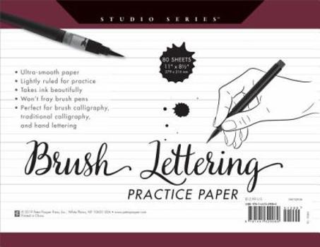 Paperback Brush Lettering Practice Pad Book