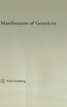 Hardcover Manifestations of Genericity Book