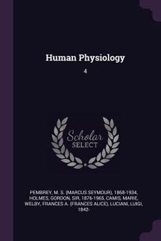 Paperback Human Physiology: 4 Book