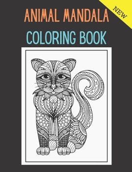Paperback Animal Mandala Coloring Book