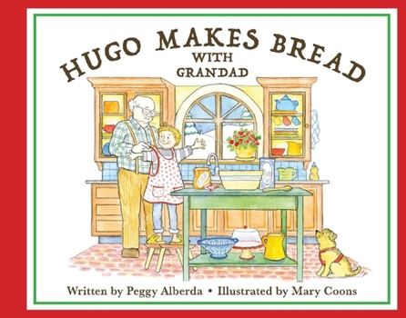 Hardcover Hugo Makes Bread with Grandad Book