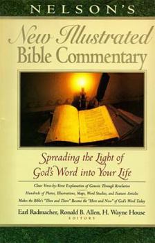 Hardcover Nelson's New Illustrated Bible Commentary: Spreading the Light of God's Word Into Your Life Book