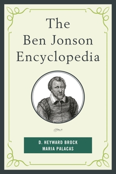 Hardcover Ben Jonson Encyclopedia Book