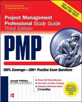 Paperback PMP Project Management Professional Study Guide, Third Edition (Certification Press) Book