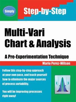 Paperback Multi-Vari Chart and Analysis Book