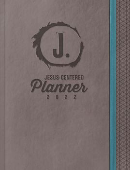 Imitation Leather Jesus-Centered Planner 2022: Discovering Who Jesus Says I Am Every Day Book