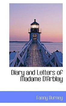 Hardcover Diary and Letters of Madame D'Arblay Book