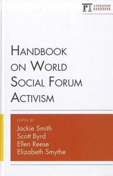 Hardcover Handbook on World Social Forum Activism Book