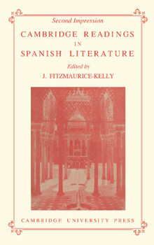 Paperback Cambridge Readings in Spanish Literature Book