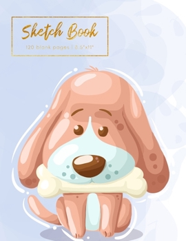 Paperback Blank Drawing Sketchbook: 8.5" X 11", Personalized Artist Sketchbook: 120 pages, Sketching, Drawing and Creative Doodling. Book