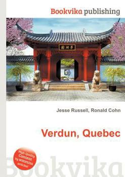 Paperback Verdun, Quebec Book