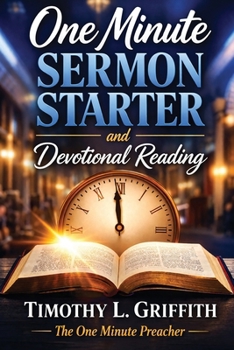 Paperback One Minute SERMON STARTER and Devotional Reading Book