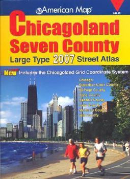 American Map Chicagoland Seven County Atlas (Chicagoland Atlas)