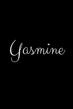 Yasmine: notebook with the name on the cover, elegant, discreet, official notebook for notes