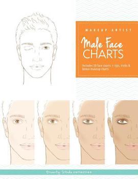 Paperback Makeup Artist Male Face Charts (Beauty Studio Collection) Book