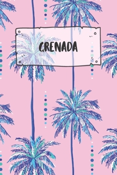 Grenada: Dotted Travel Diary Notebook or Journey Dotted Grid Journal - Holiday Trip Pocketbook for Men and Women with Dots
