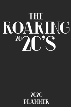 The Roaring 2020's 2020 Planner: This Art Deco Roaring 20's is the perfect Weekly Planner Gift for the New Year. 2020 Gift for Flappers V7
