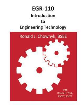 Paperback EGR-110 Introduction to Engineering Technology Book