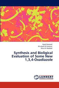 Paperback Synthesis and Bioligical Evaluation of Some New 1,3,4-Oxadiazole Book