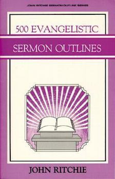 Paperback 500 Evangelistic Sermon Outlines Book