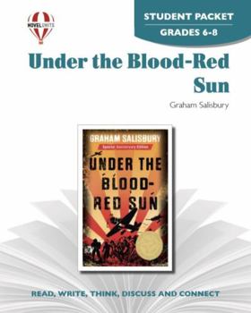 Paperback Under the Blood Red Sun - Student Packet by Novel Units Book