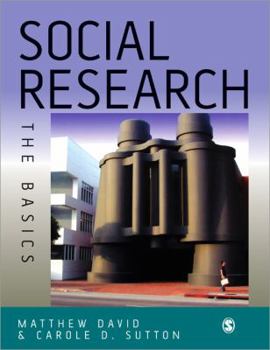 Paperback Social Research: The Basics Book