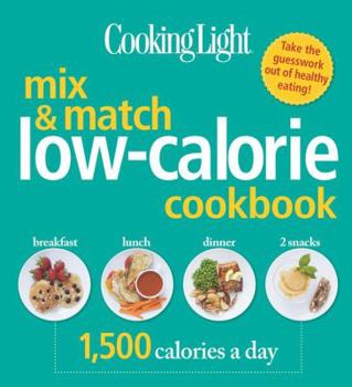 Paperback Mix & Match Low-Calorie Cookbook Book