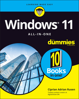 Paperback Windows 11 All-In-One for Dummies Book