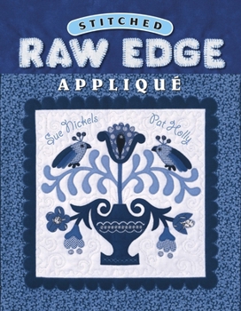 Paperback Stitched Raw Edge Applique Book