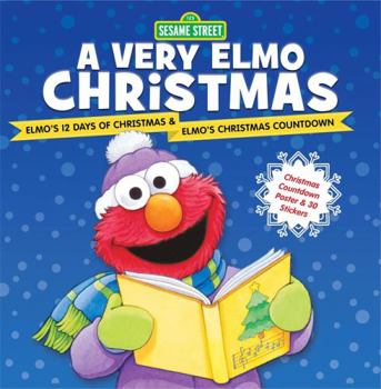 Hardcover Sesame Street: A Very Elmo Christmas Book