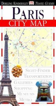 Map Eyewitness Travel City Map to Paris Book
