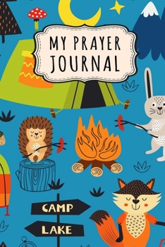 Paperback My Prayer Journal: Camping Daily Prayer / Gratitude Journal - 110 Days - 6 x 9 Book