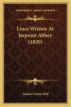 Paperback Lines Written At Jerpoint Abbey (1820) Book