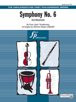 Paperback Symphony No. 6: 2nd Movement, Conductor Score & Parts Book