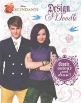 Paperback Disney Descendants Draw, Inspire, Create Sketchbook Book