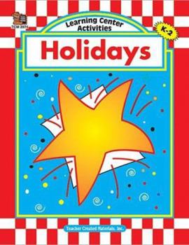 Paperback Learning Center Activities: Holidays Book