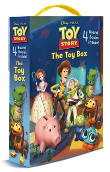 Paperback The Toy Box (Disney/Pixar Toy Story): 4 Board Books Book