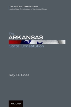 Hardcover The Arkansas State Constitution Book