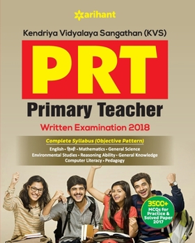 Kendriya Vidyalaya Sangathan(KVS) PRT Primary Teacher Written Examination 2018