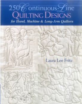 Paperback 250 Continuous-Line Quilting Designs Book