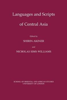 Paperback Languages and Scripts of Central Asia Book