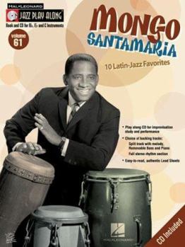 Paperback Mongo Santamaria: Jazz Play-Along Volume 61 [With CD (Audio)] Book