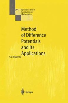 Hardcover Method of Difference Potentials and Its Applications Book