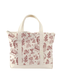 Anne Rice: Interview with the Vampire Toile Large Zippered Market Tote Bag