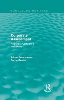 Corporate Assessment: Auditing a Company's Personality