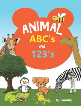 Paperback Animal ABC's and 123's Book